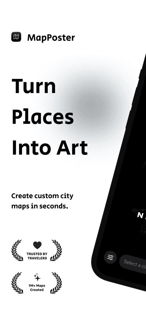 MapPoster - Custom City Maps | ElevenApril image 1