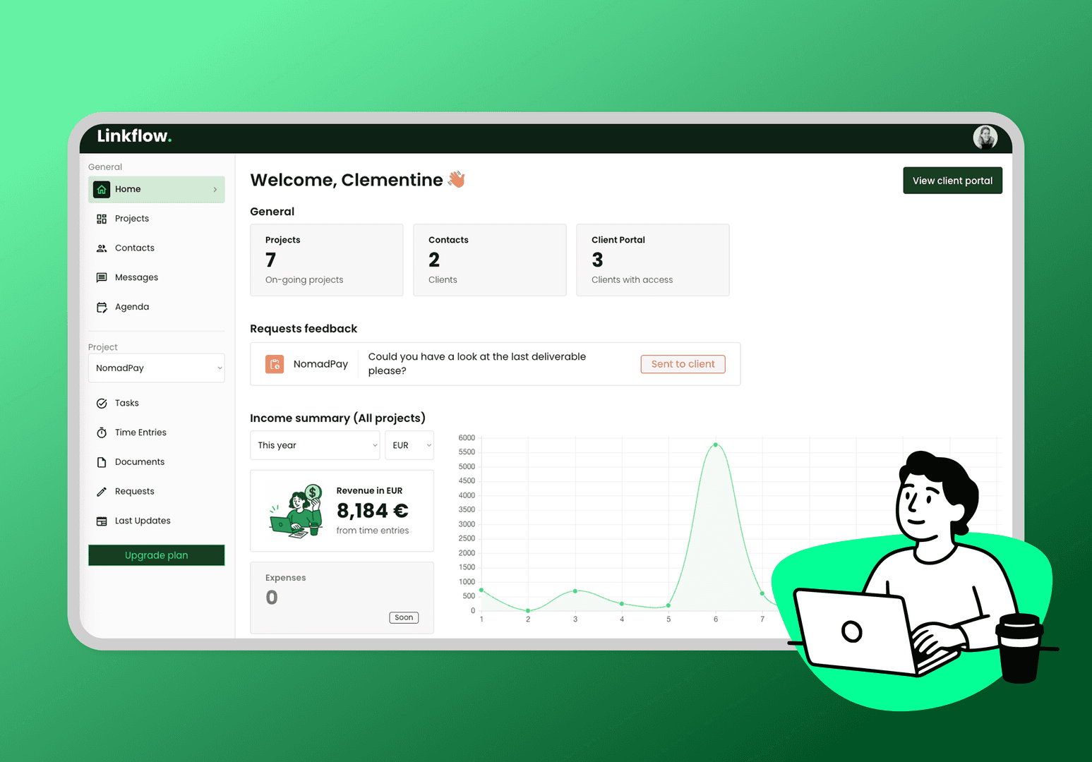 Linkflow screenshot 1