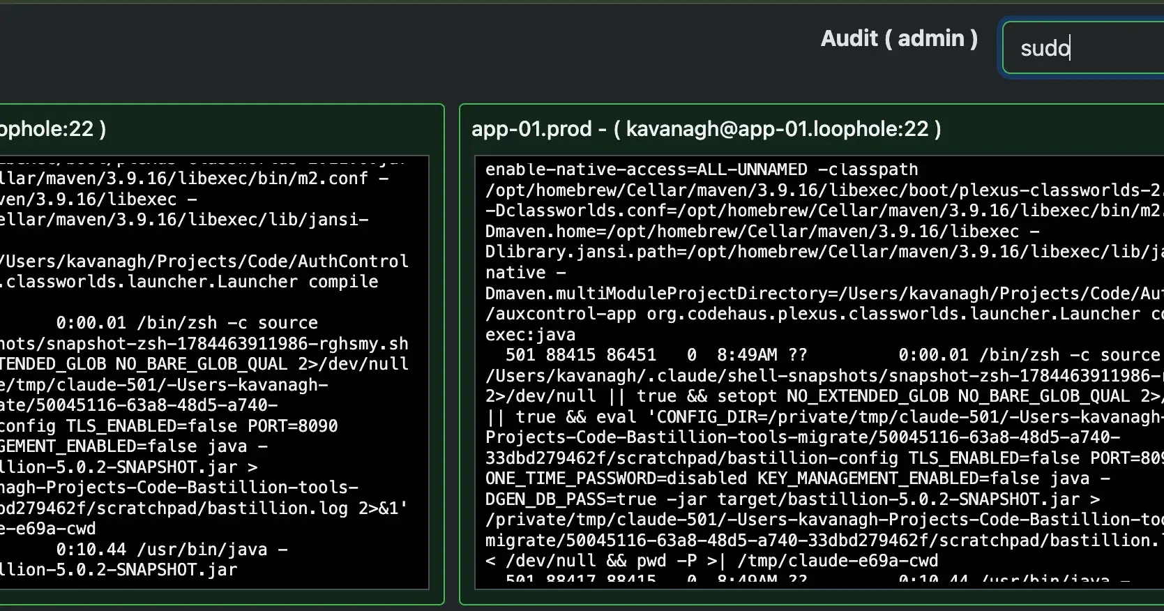 How Bastillion Streams Hundreds of MB of SSH Session Replay Without Melting the Browser