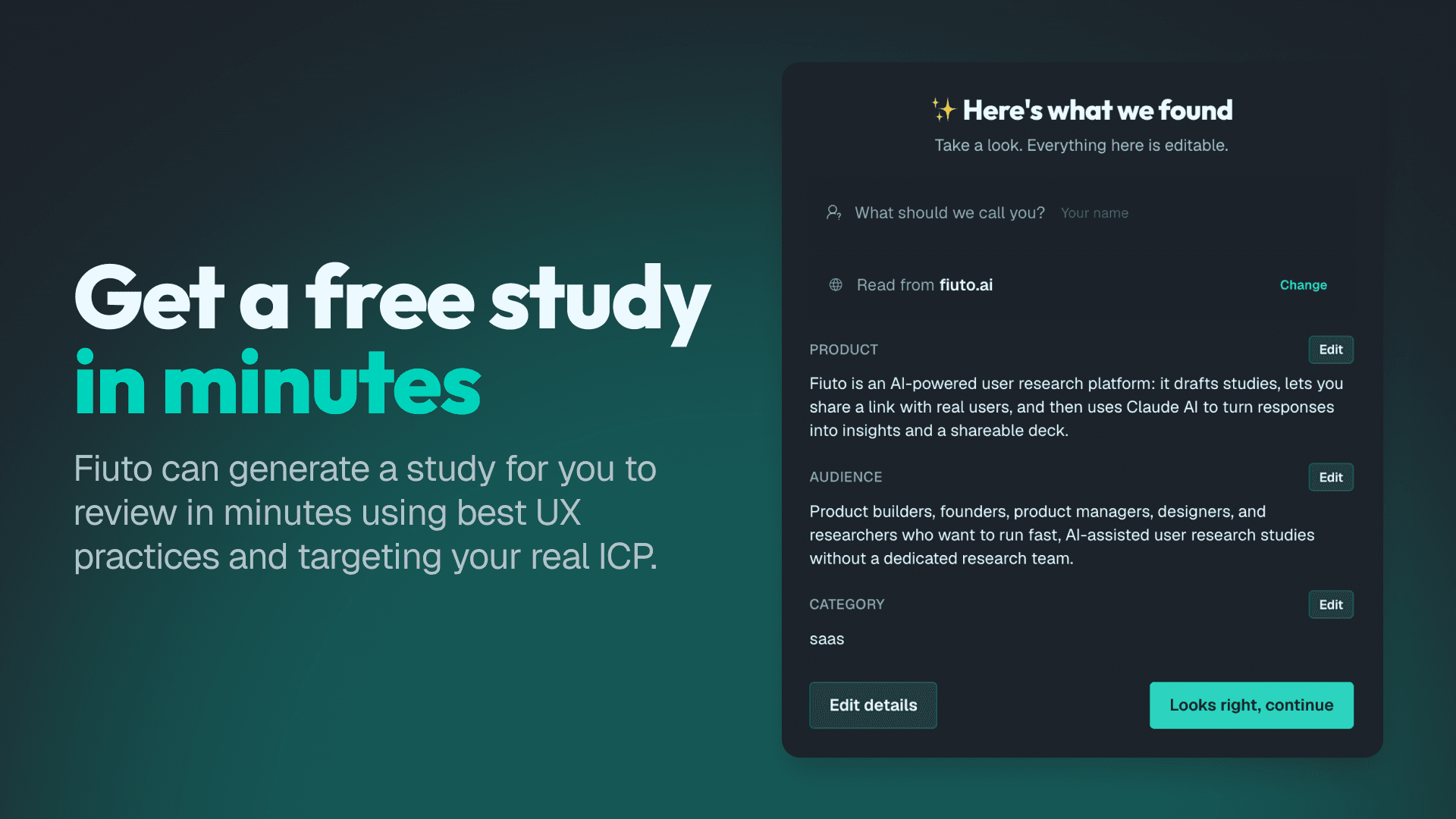 Fiuto. AI-powered user research for everyone. image 3