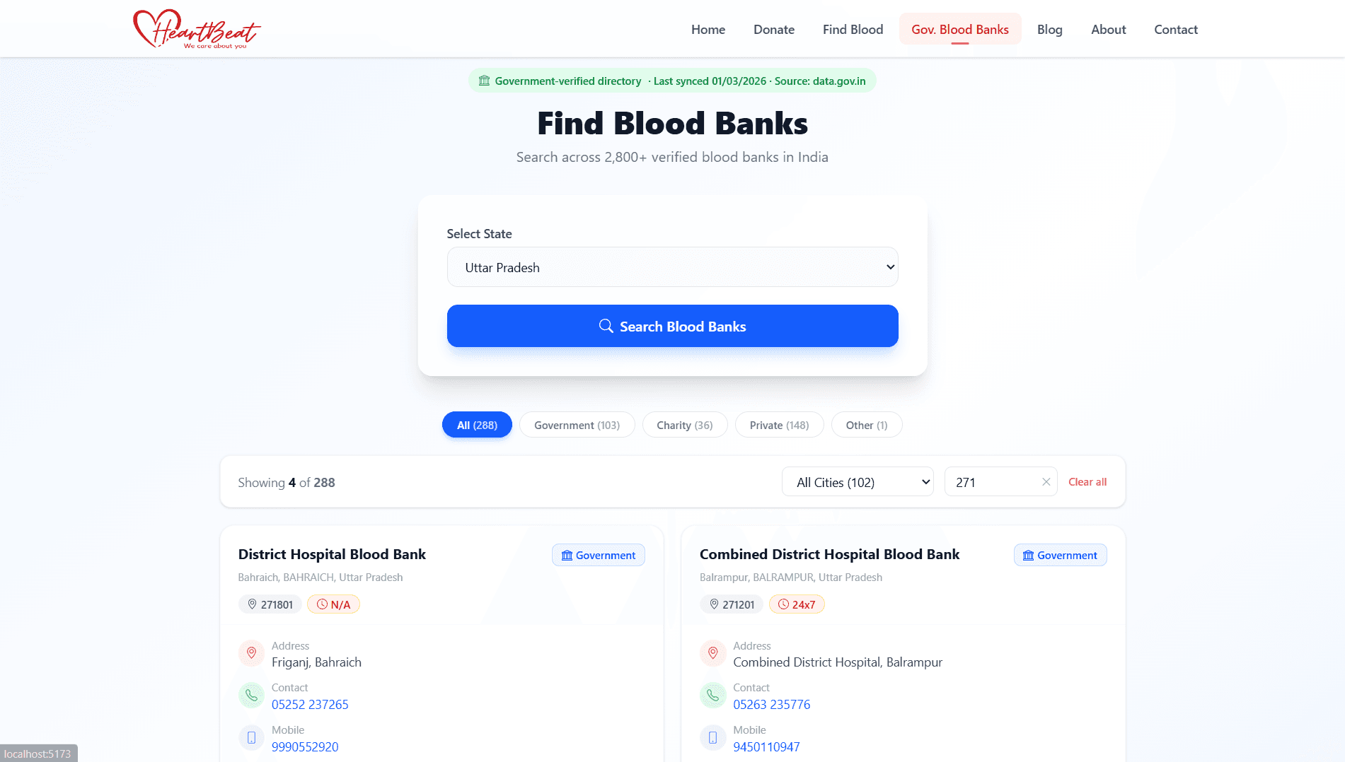 HeartBeat – Blood Management Platform image 3