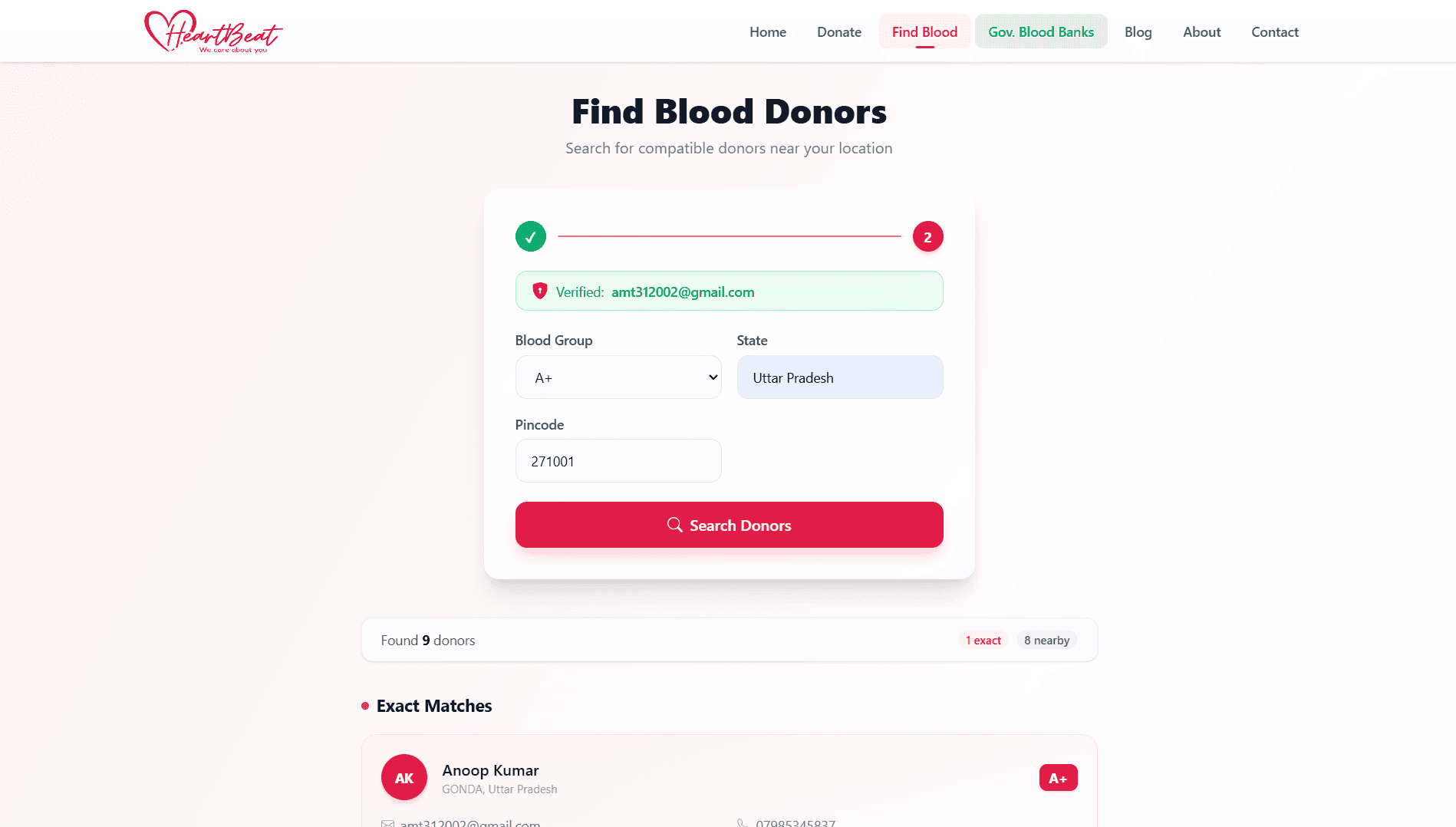 HeartBeat – Blood Management Platform image 4