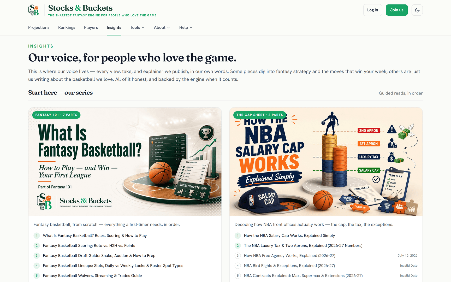 Stocks & Buckets image 4