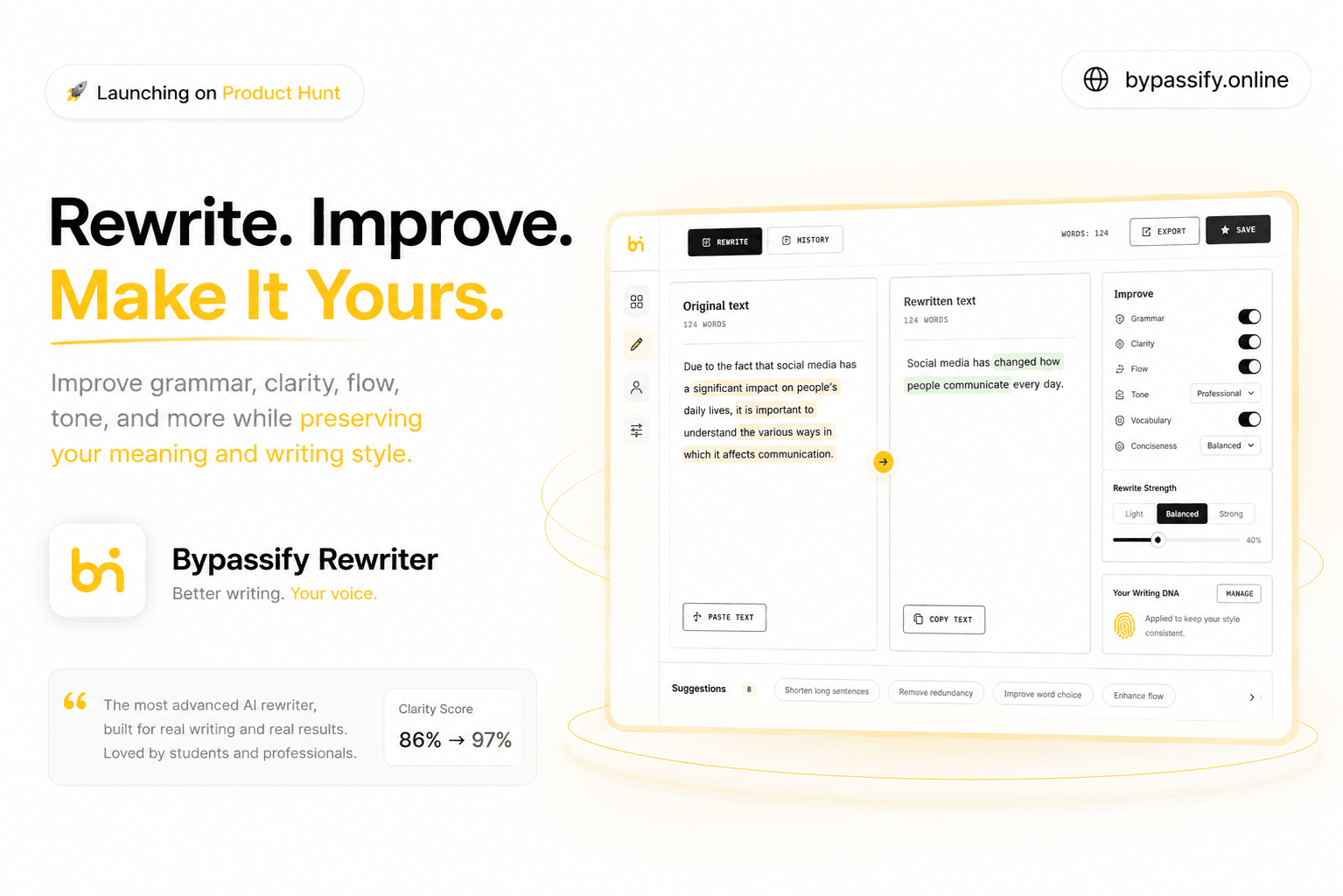 Bypassify | All In One Writing Platform image 3