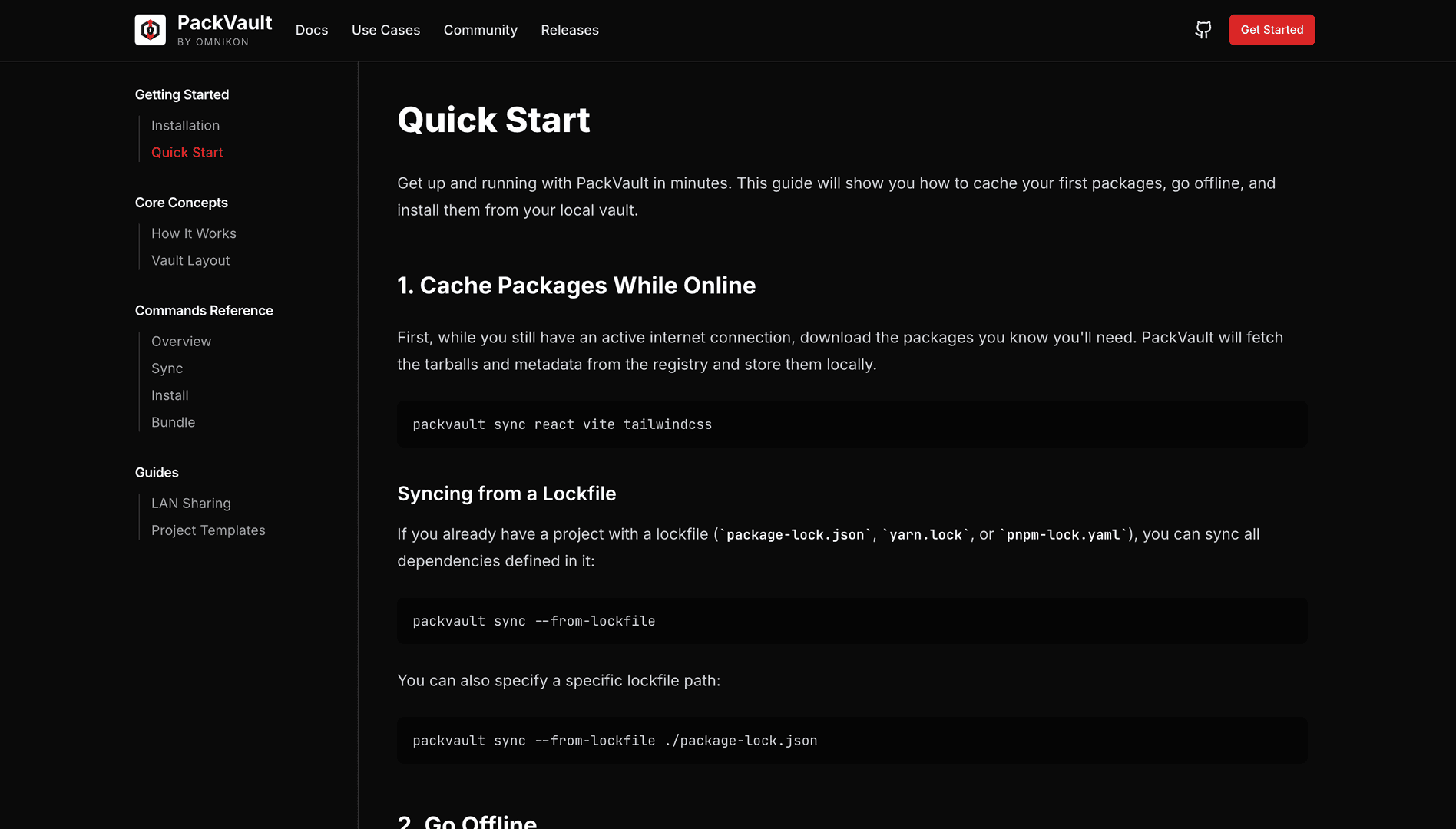 PackVault — Offline Package Management image 4