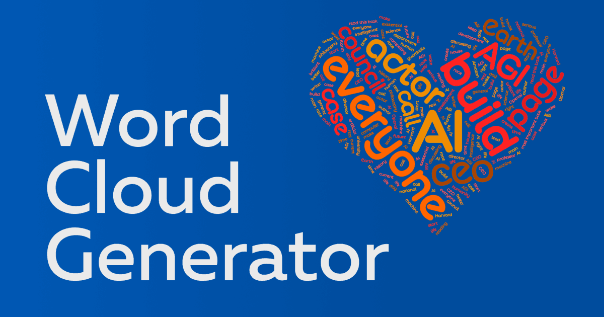 Word Cloud Generator image 1