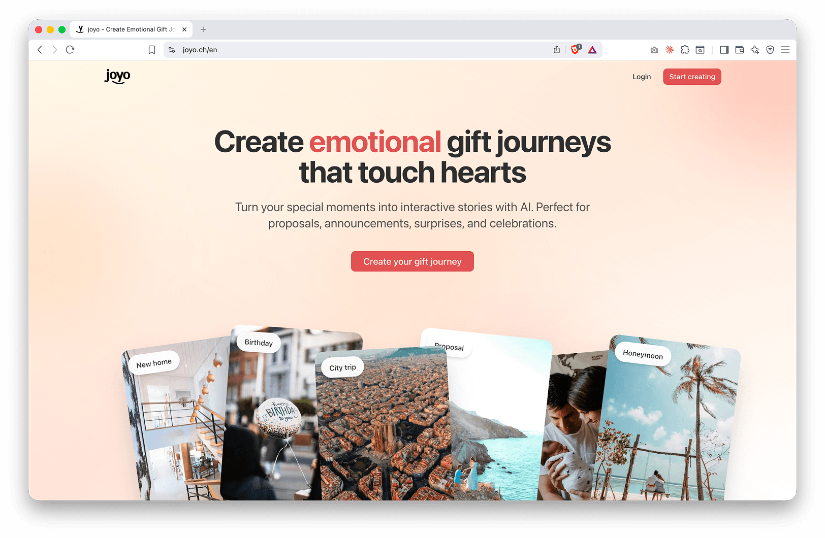 joyo - Create Emotional Gift Journeys image 2