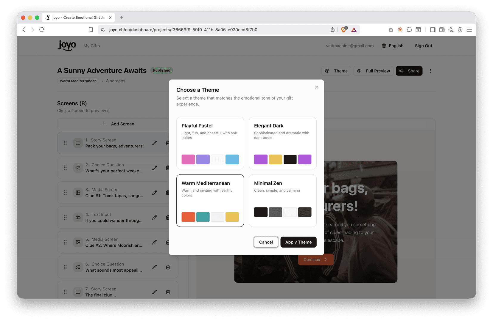 joyo - Create Emotional Gift Journeys image 4