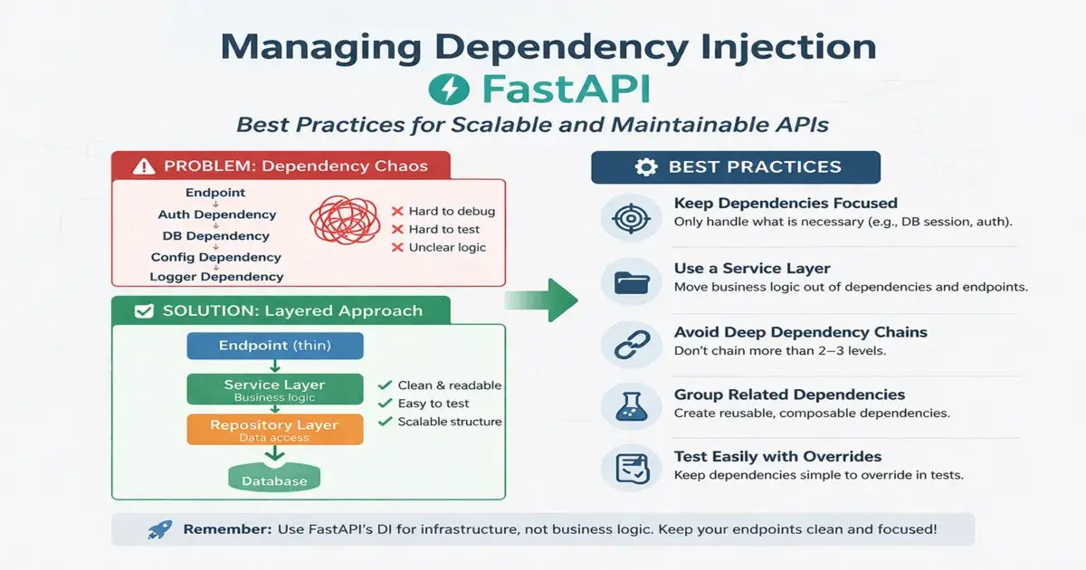 Managing DI(Dependency Injection) in FastAPI