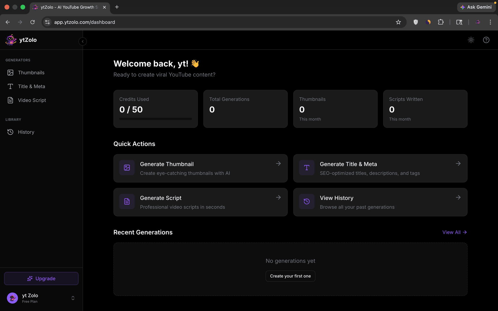 ytZolo: AI YouTube Content & Audio Studio image 3