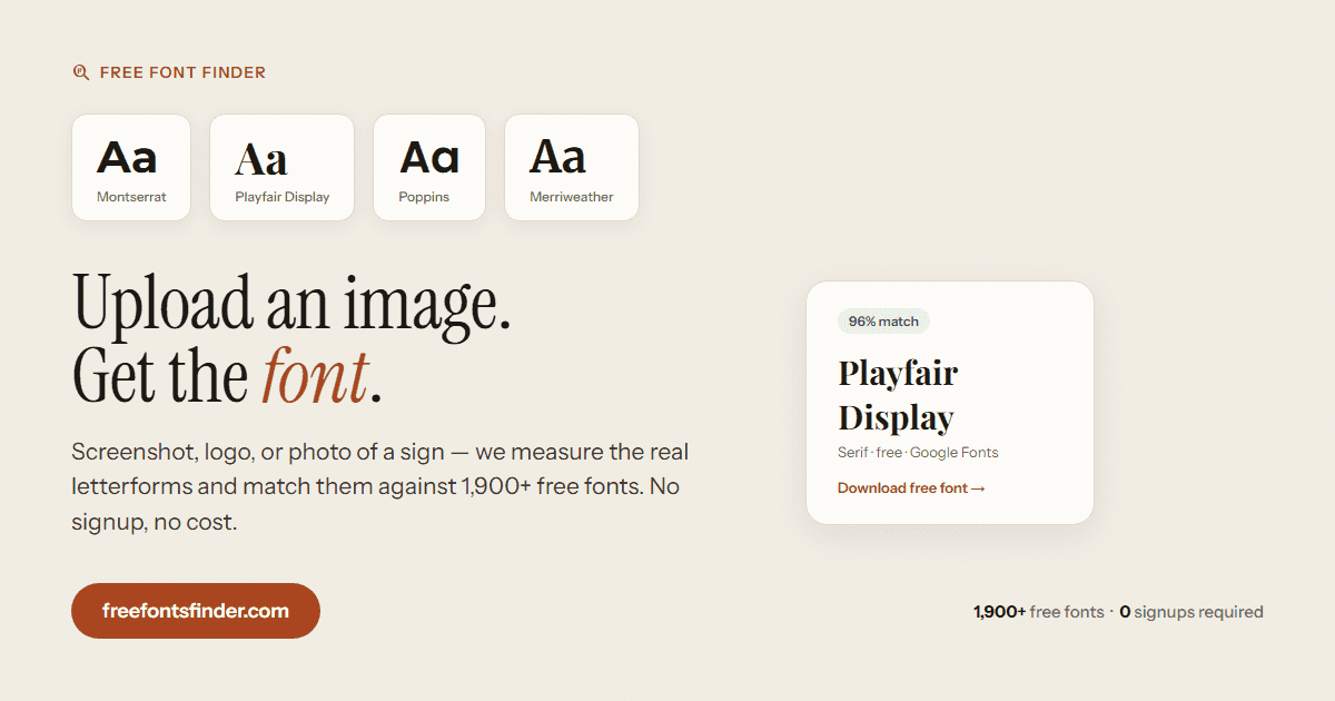 Font Finder - Identify Any Font From an Image image 2