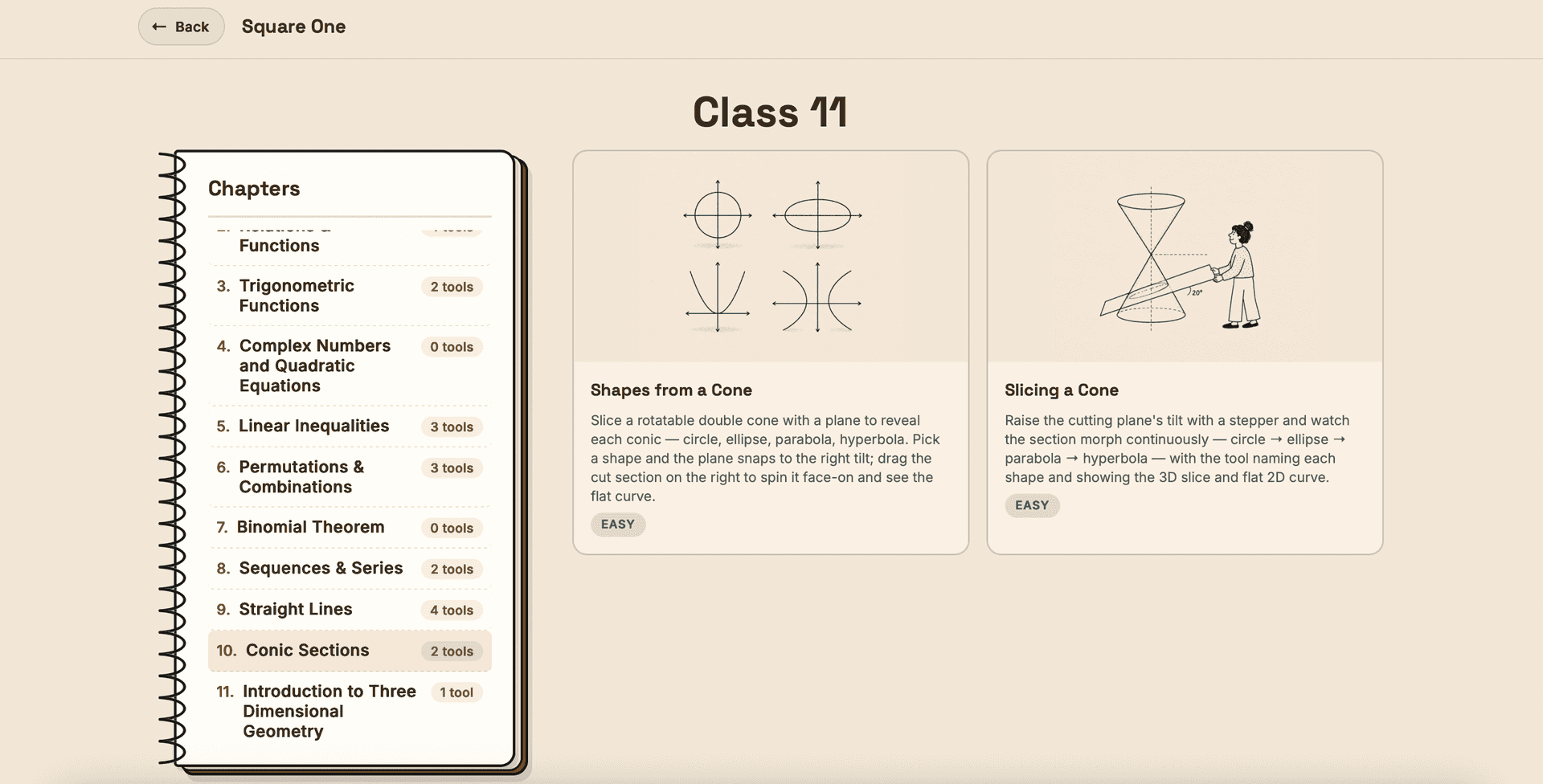 Square One - Interactive Tools for Maths image 2
