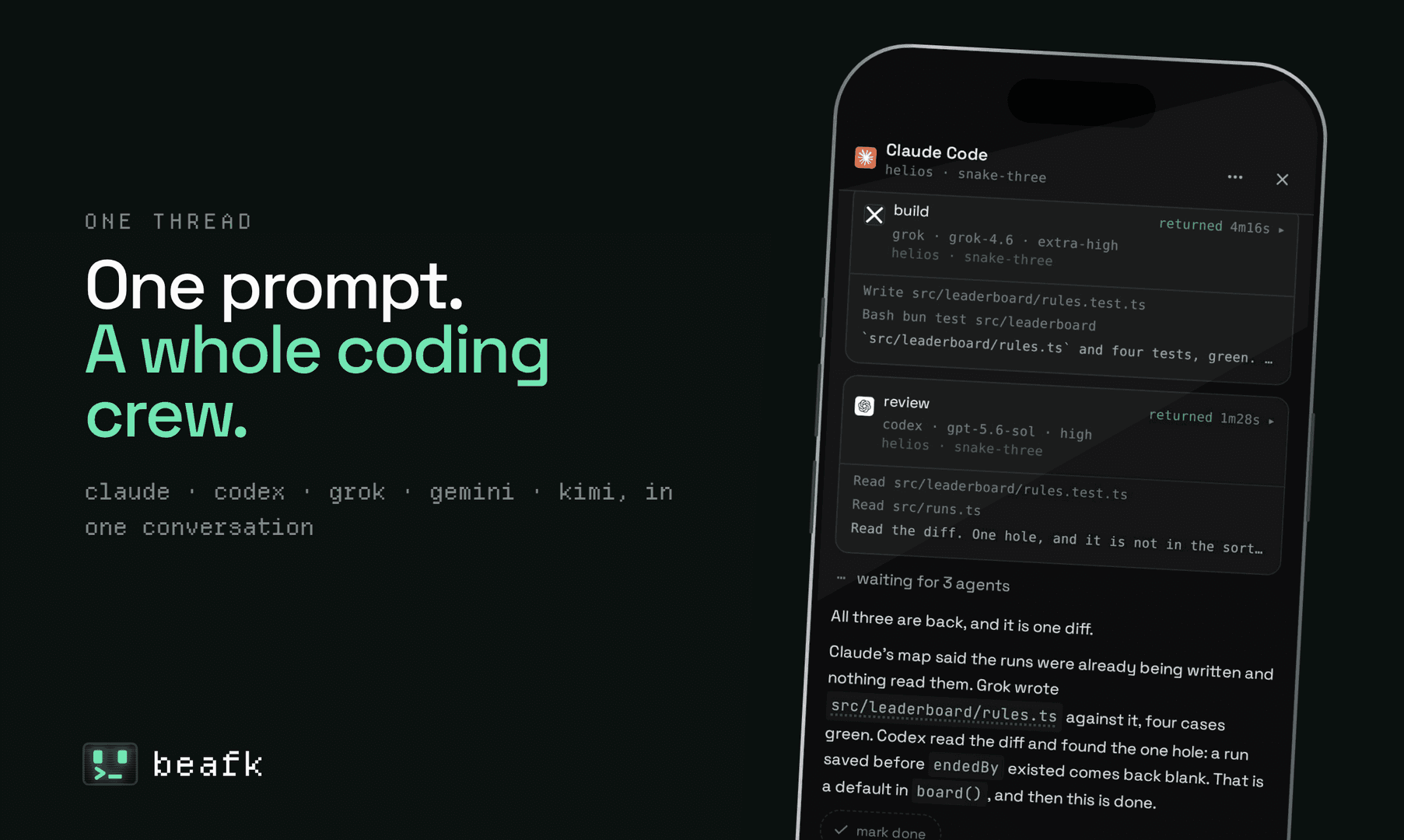 beafk — be afk. keep shipping. image 1