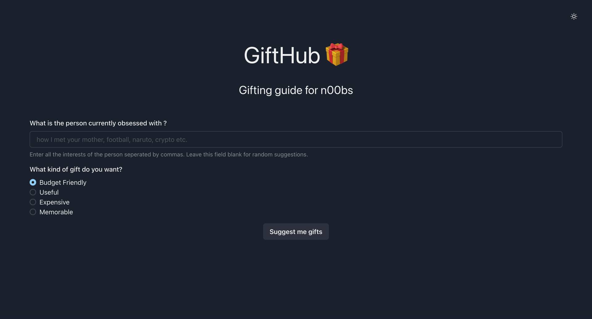 Gifthub