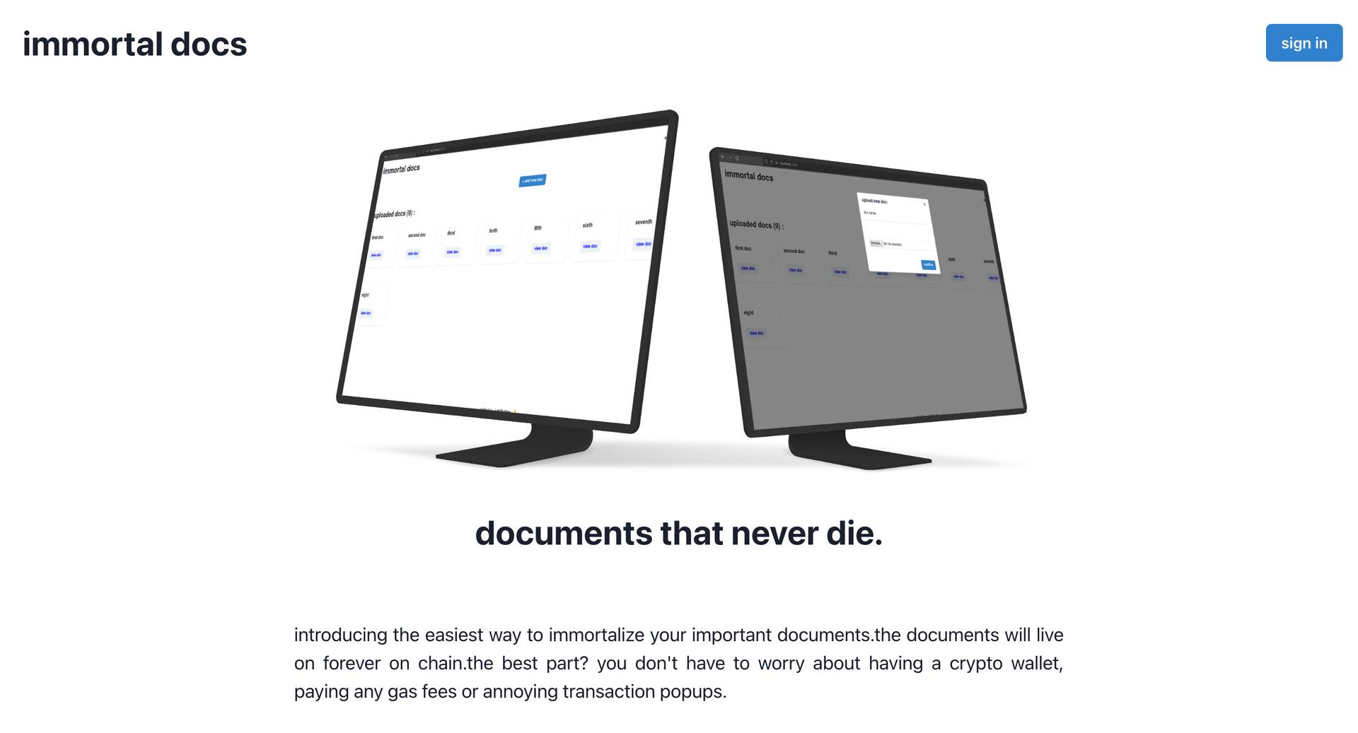 Immortal Docs