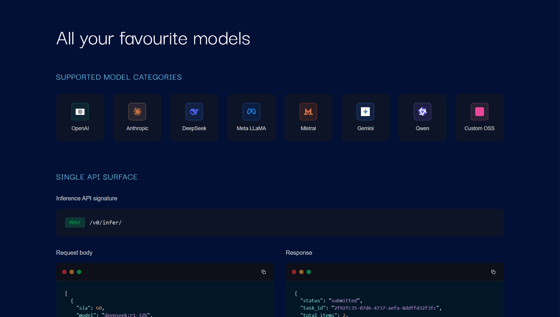 Flexible Inference API | Exosphere image 3