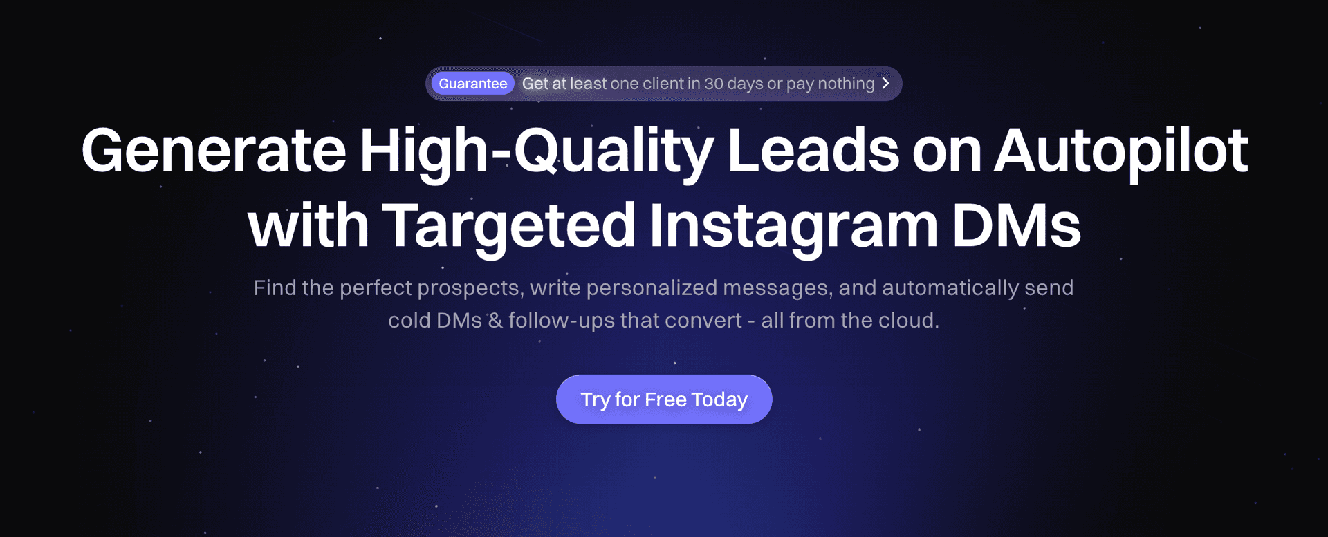 Automate Instagram Outreach