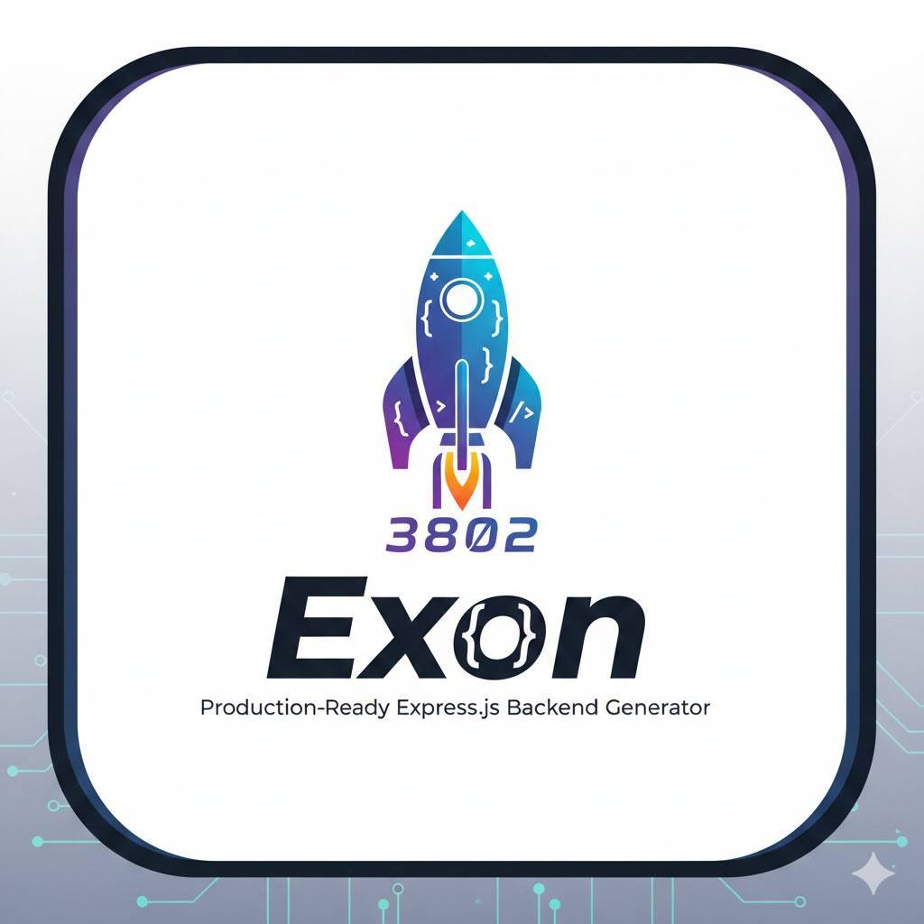 exon-cli -Build Express.js APIs in seconds. C