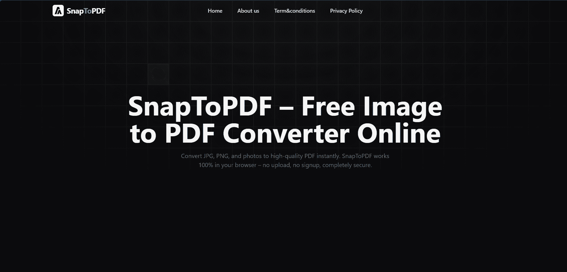 SnapToPDF image 1
