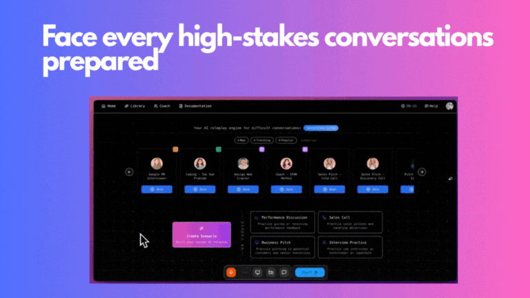 Tough Tongue AI - Practice Difficult Conversations with AI image 1
