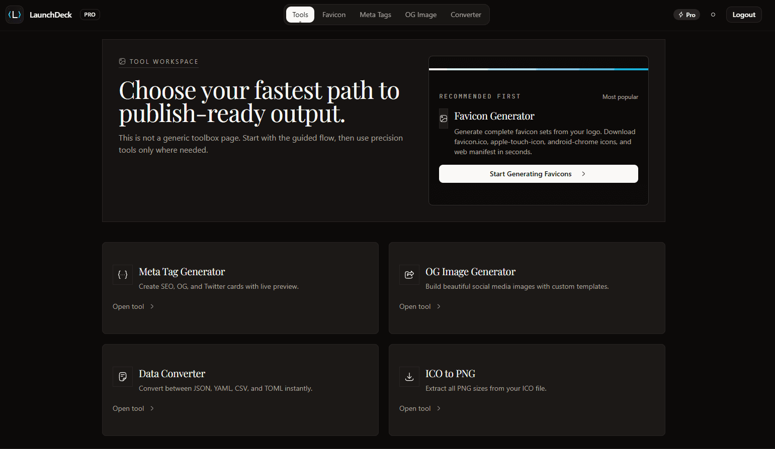 LaunchDeck - Developer Tools That Just Work image 2