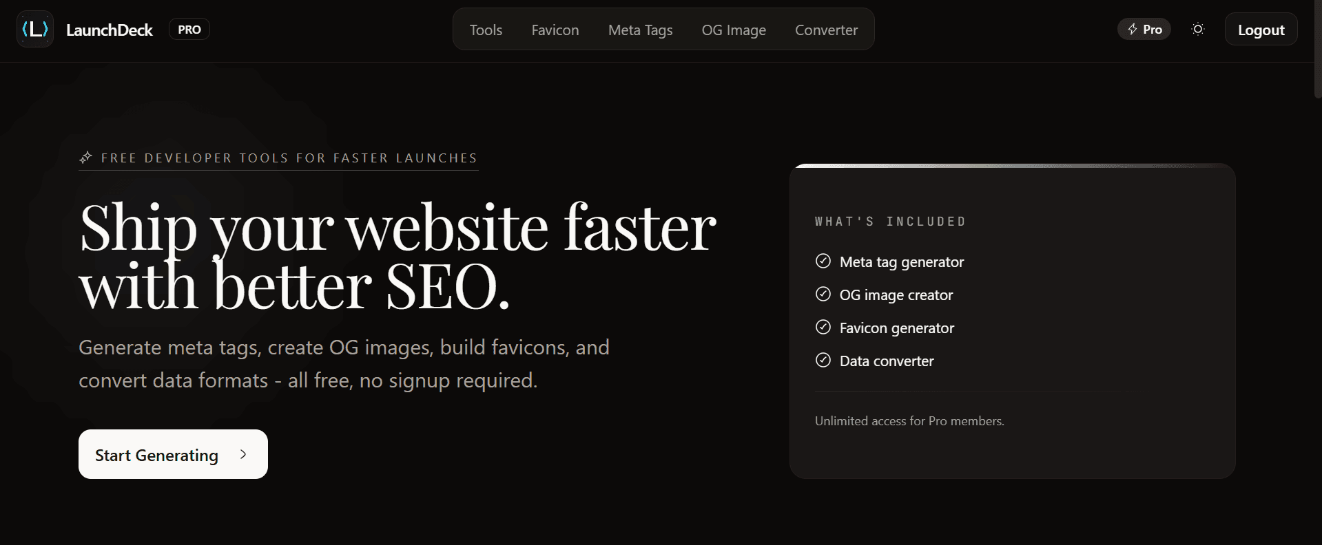 LaunchDeck - Developer Tools That Just Work image 1