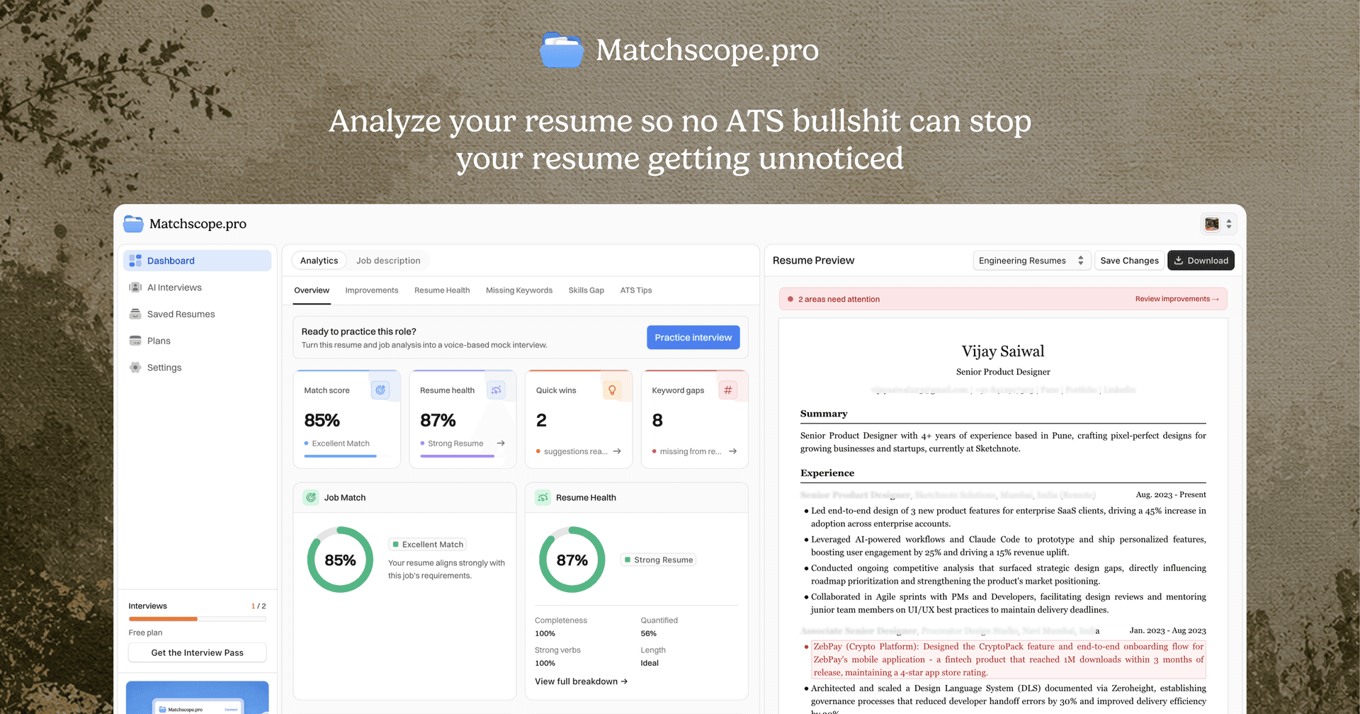 Matchscope image 1