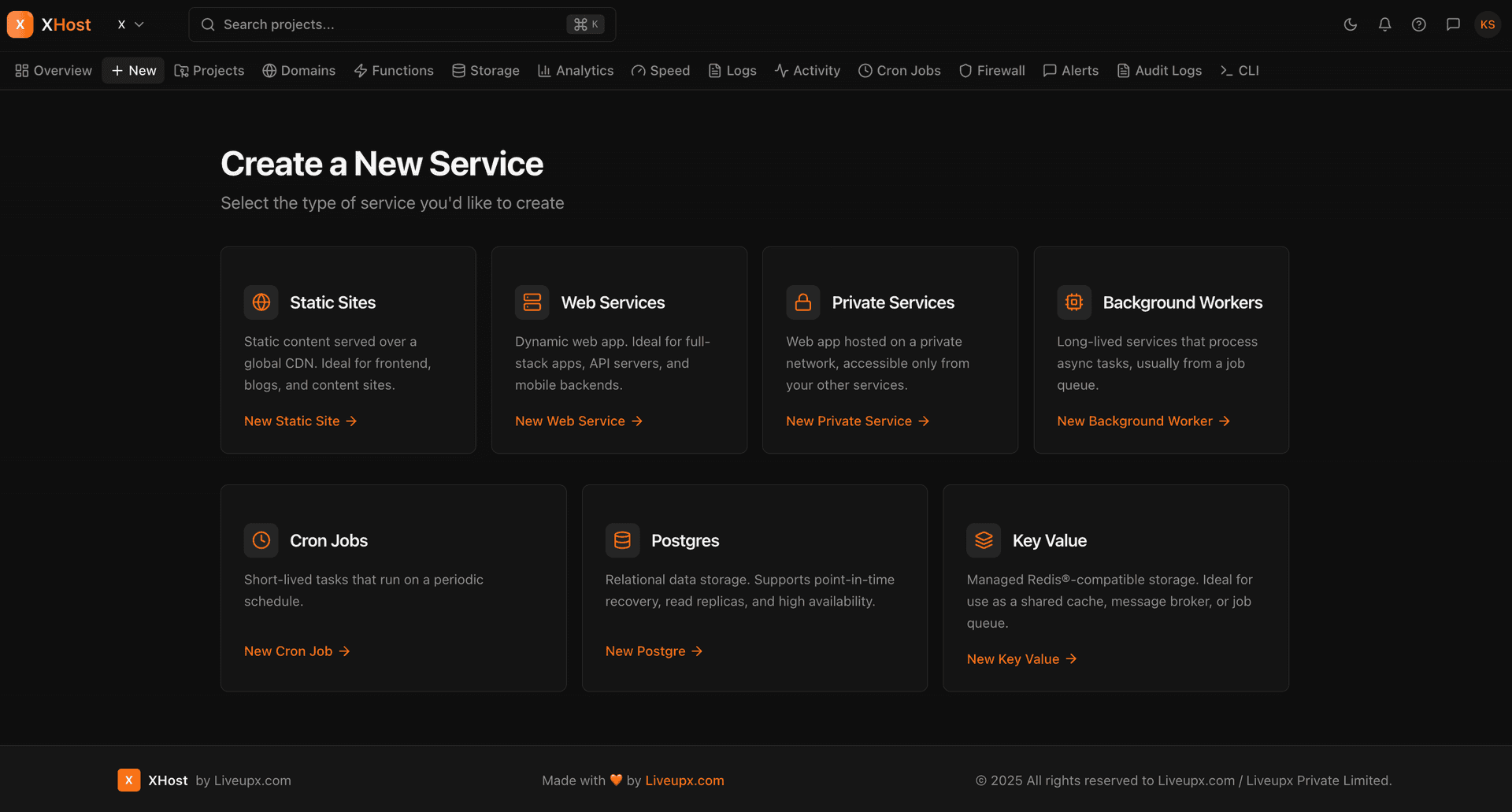 xHost - A best Vercel alternative image 5