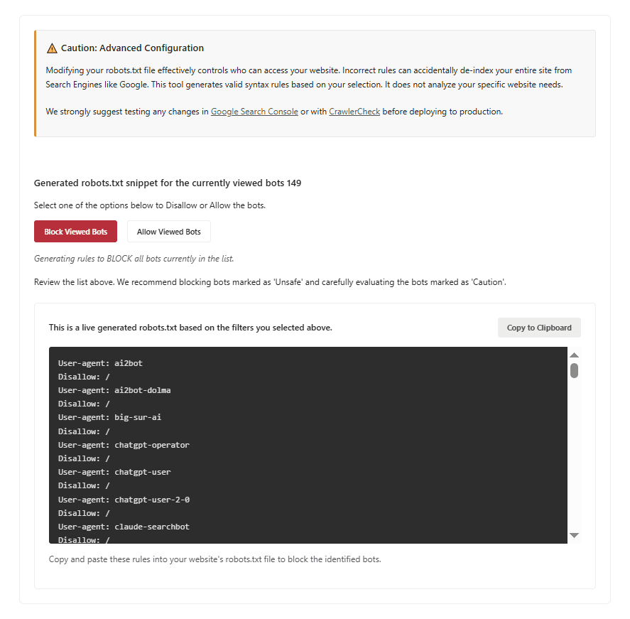 Web Crawler Directory & Bot Database image 2
