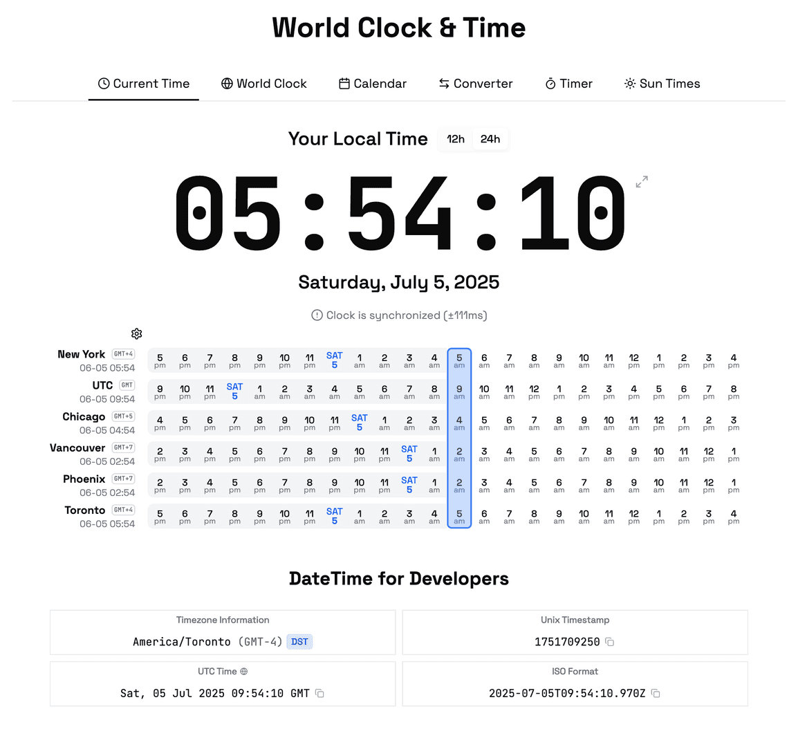 Datetime.app image 1
