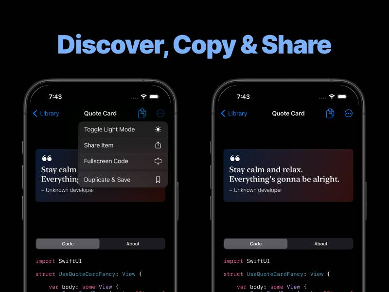 Compot - SwiftUI Components & Templates image 3