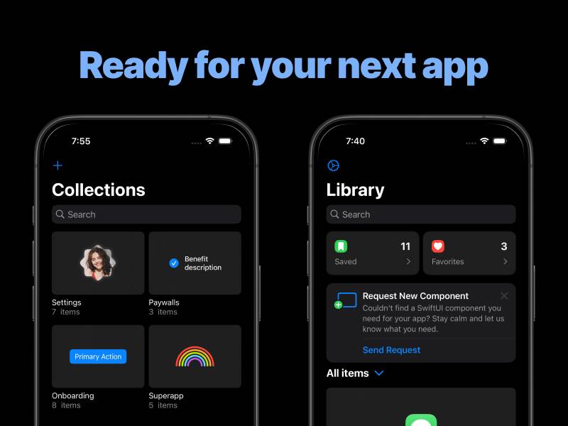Compot - SwiftUI Components & Templates image 2