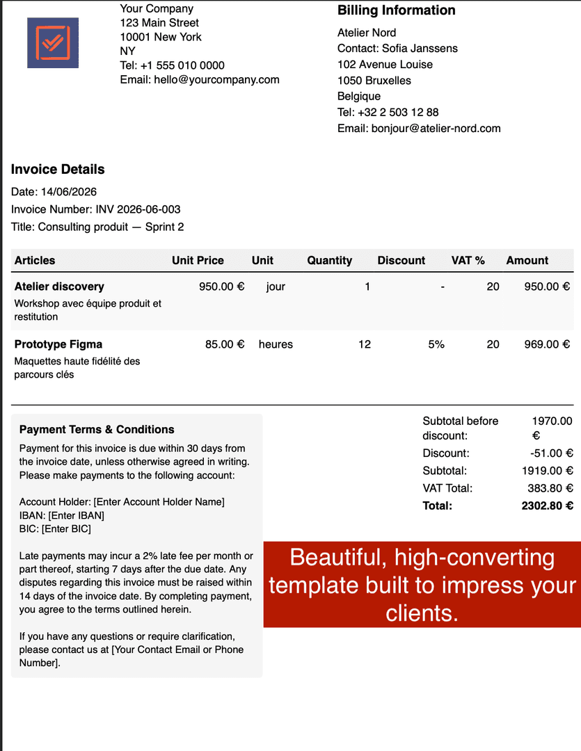 Invoiciz: Easy Invoice Maker image 4