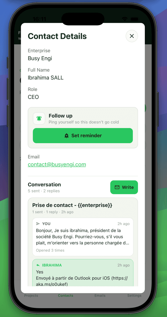 Prospectiz – Freelance CRM image 4