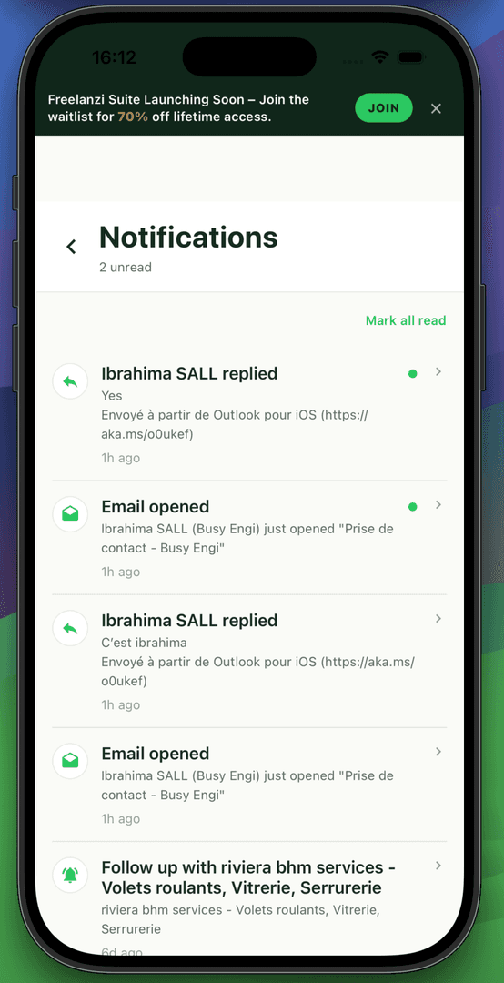 Prospectiz – Freelance CRM image 2