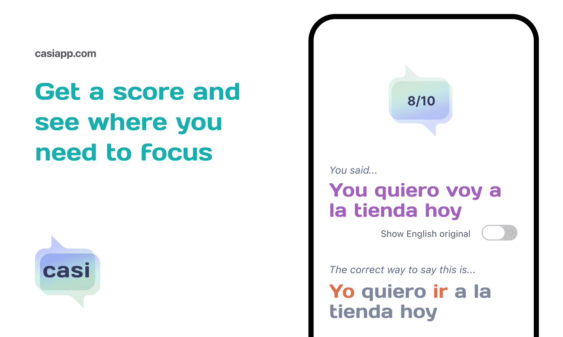 Casi - Learn Spanish image 2