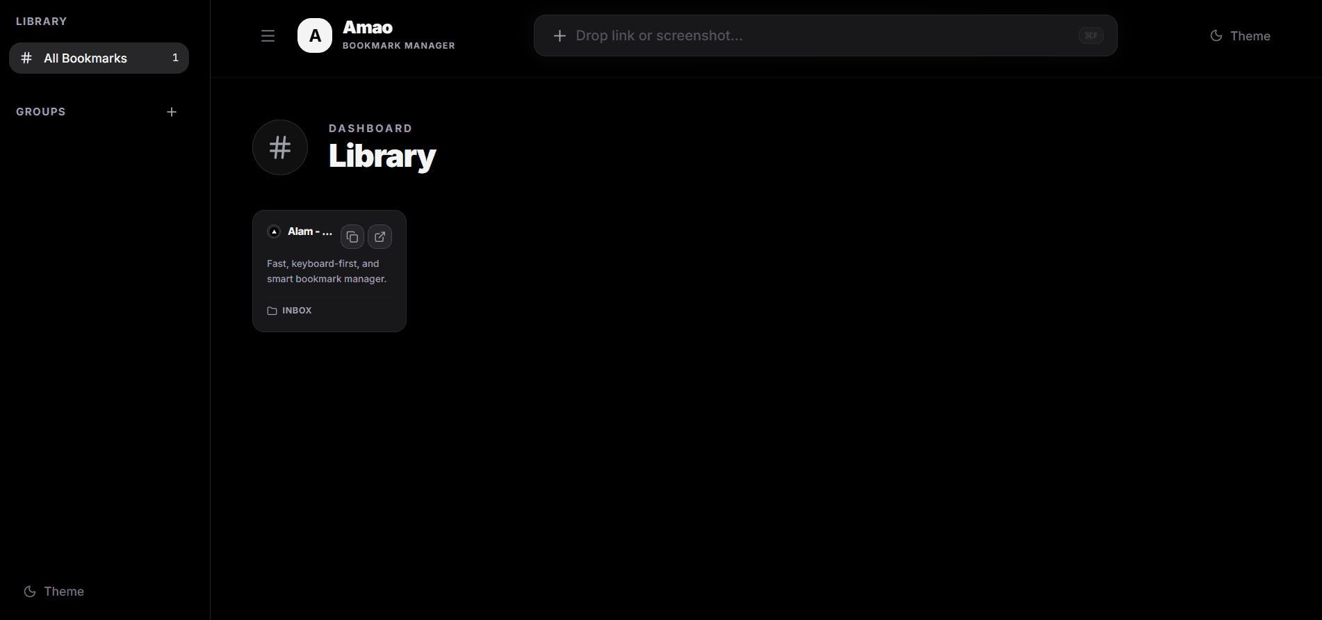 Amao - Smart Bookmark Manager image 1