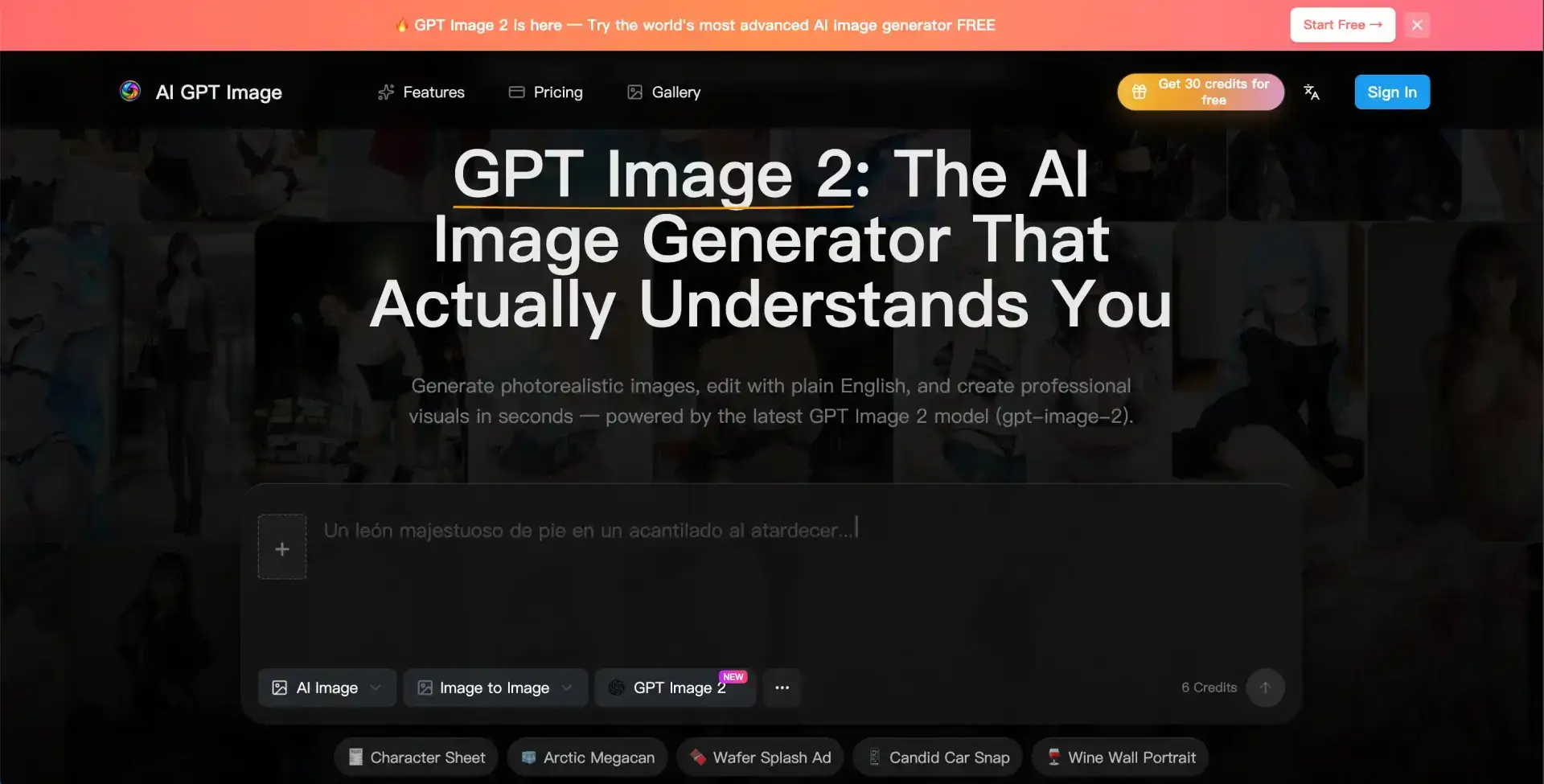 GPT Image 2 - AI Image Generator & Editor image 1