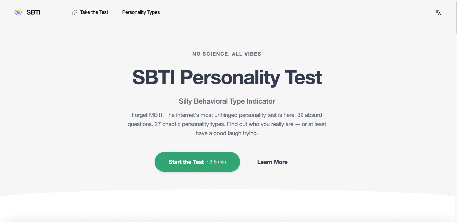 SBTI Personality Test image 1