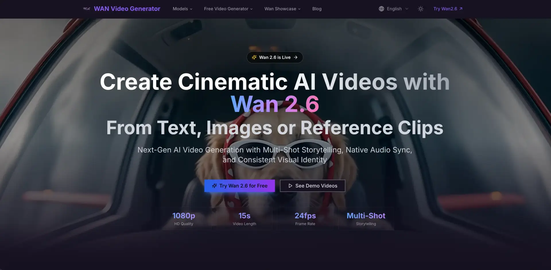 WAN AI Video Generator image 1