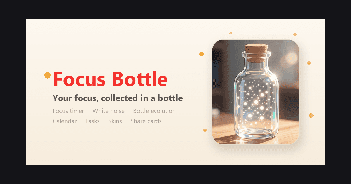 FocusBottle image 1