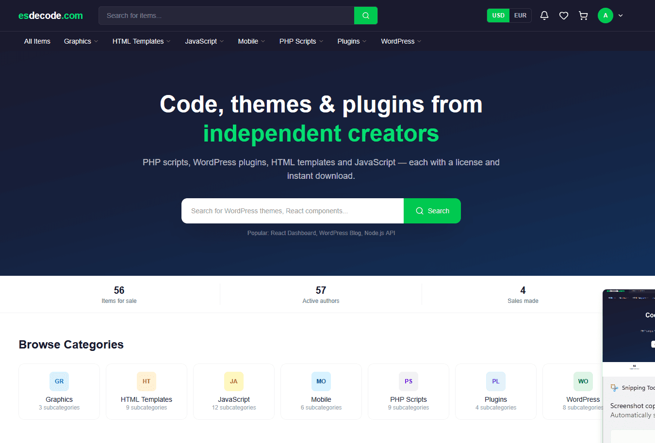 Source Code Marketplace image 1
