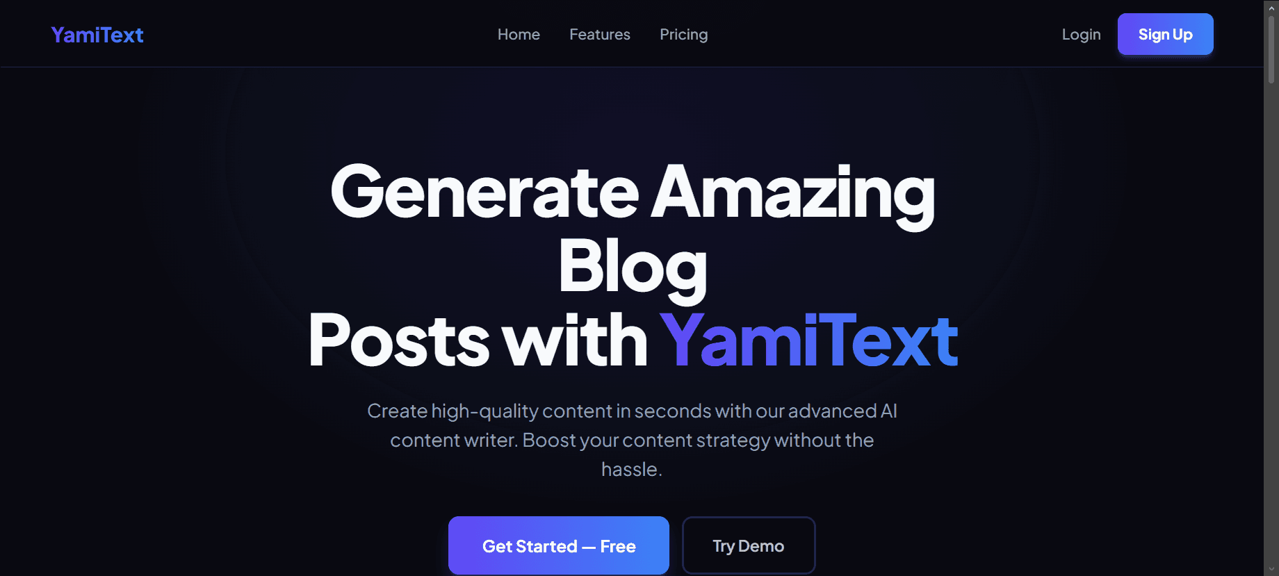 YamiText AI Content Generator image 3
