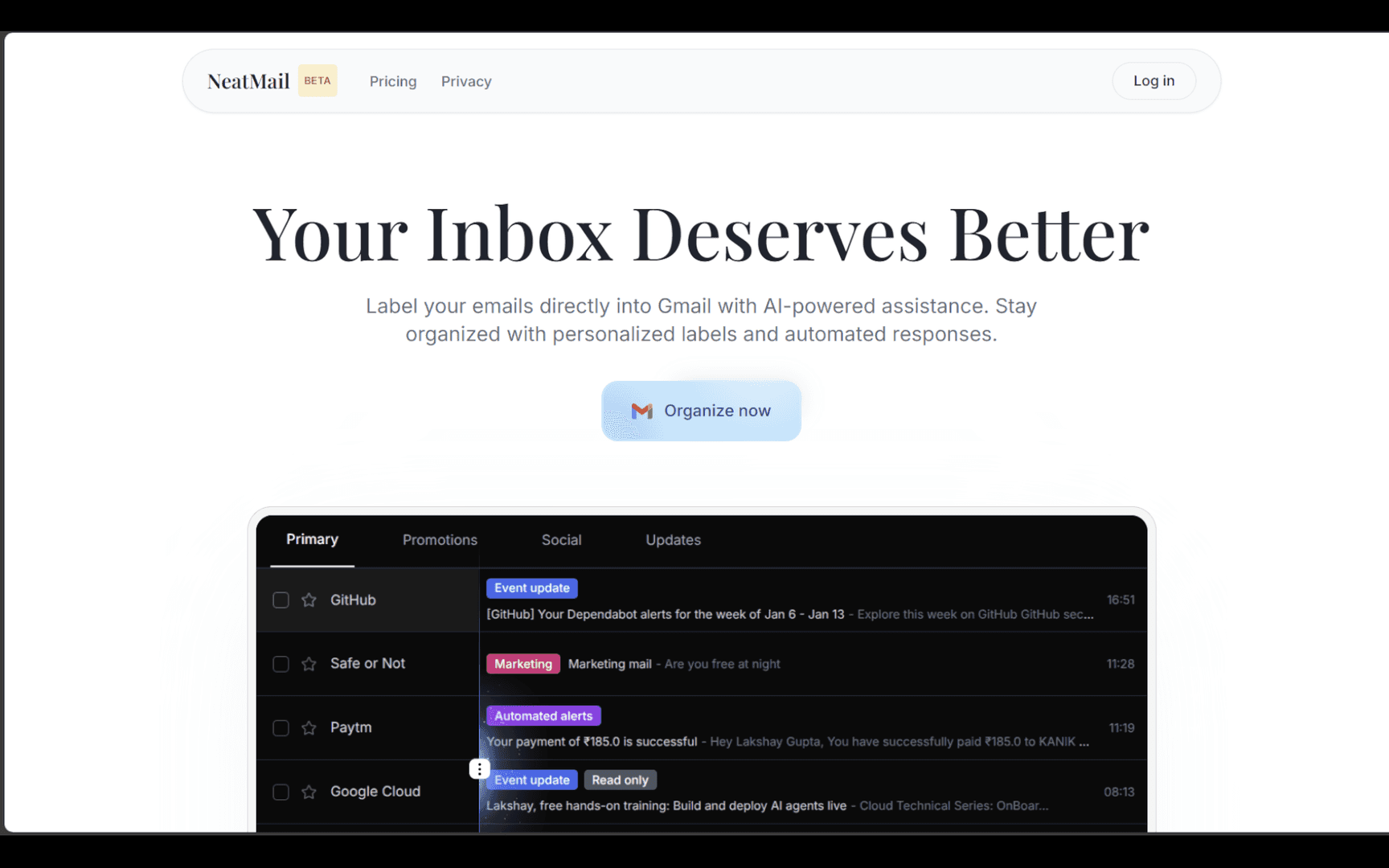 NeatMail (Beta) image 1