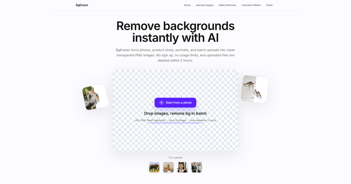 BgEraser - Free AI Background Eraser & image 1
