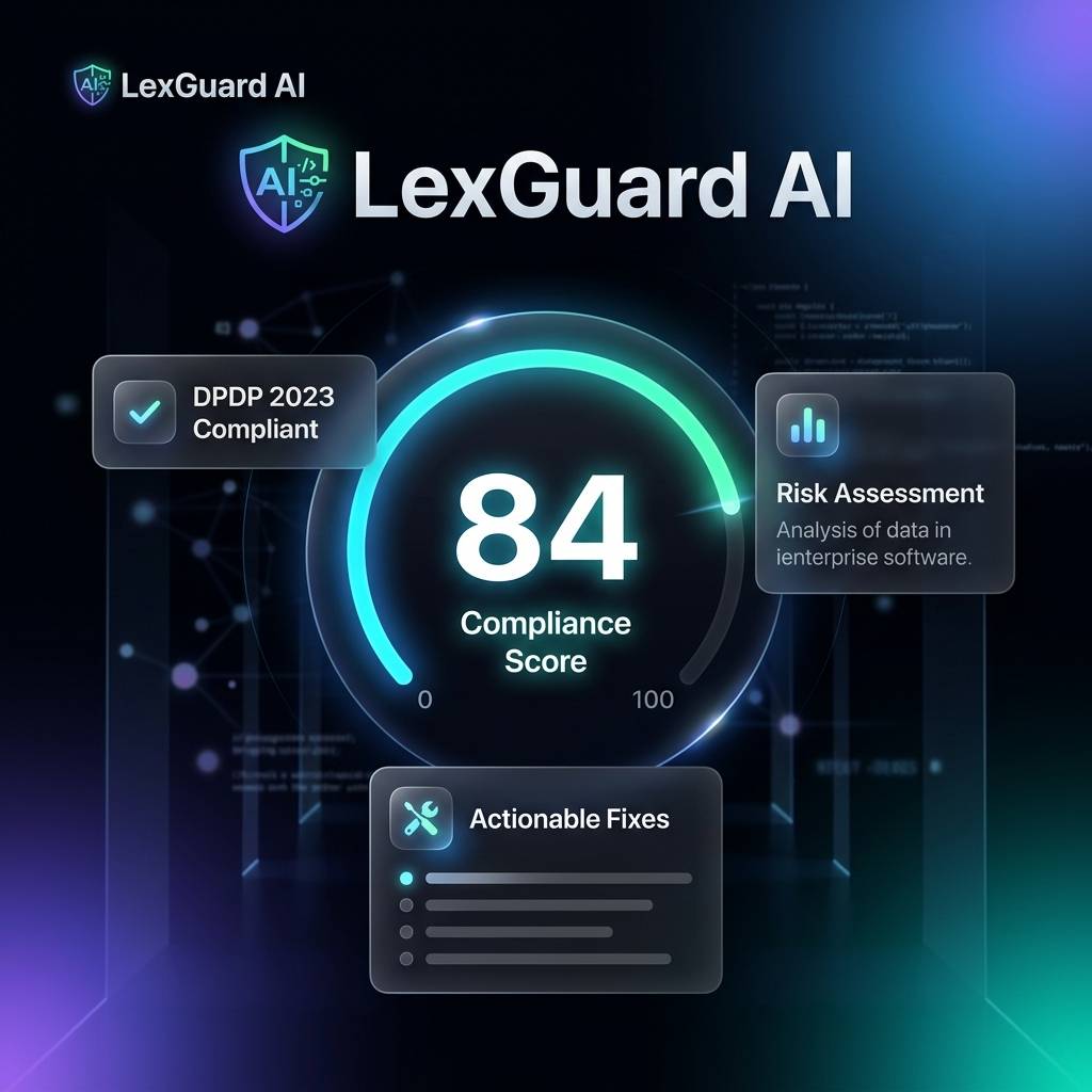 LexGuard AI — Enterprise DPDP Compliance SaaS image 2