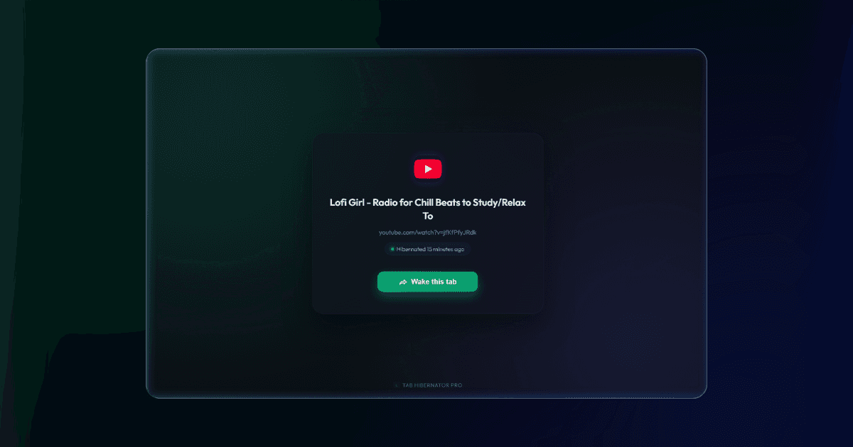 Tab Hibernator Pro image 3