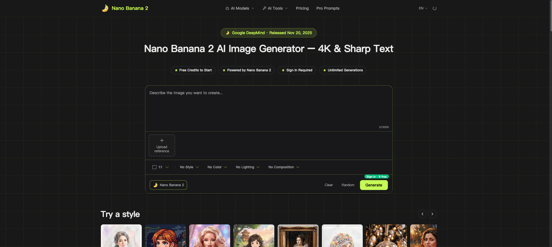 Nano Banana 2 – Free AI Image Generator 4K image 1
