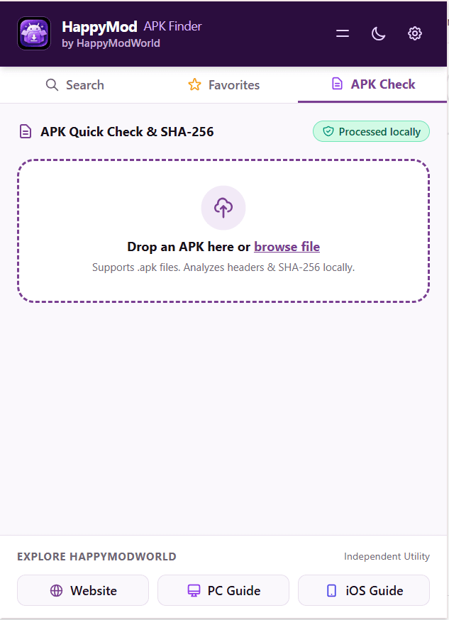 HappyMod iOS & APK Finder image 1