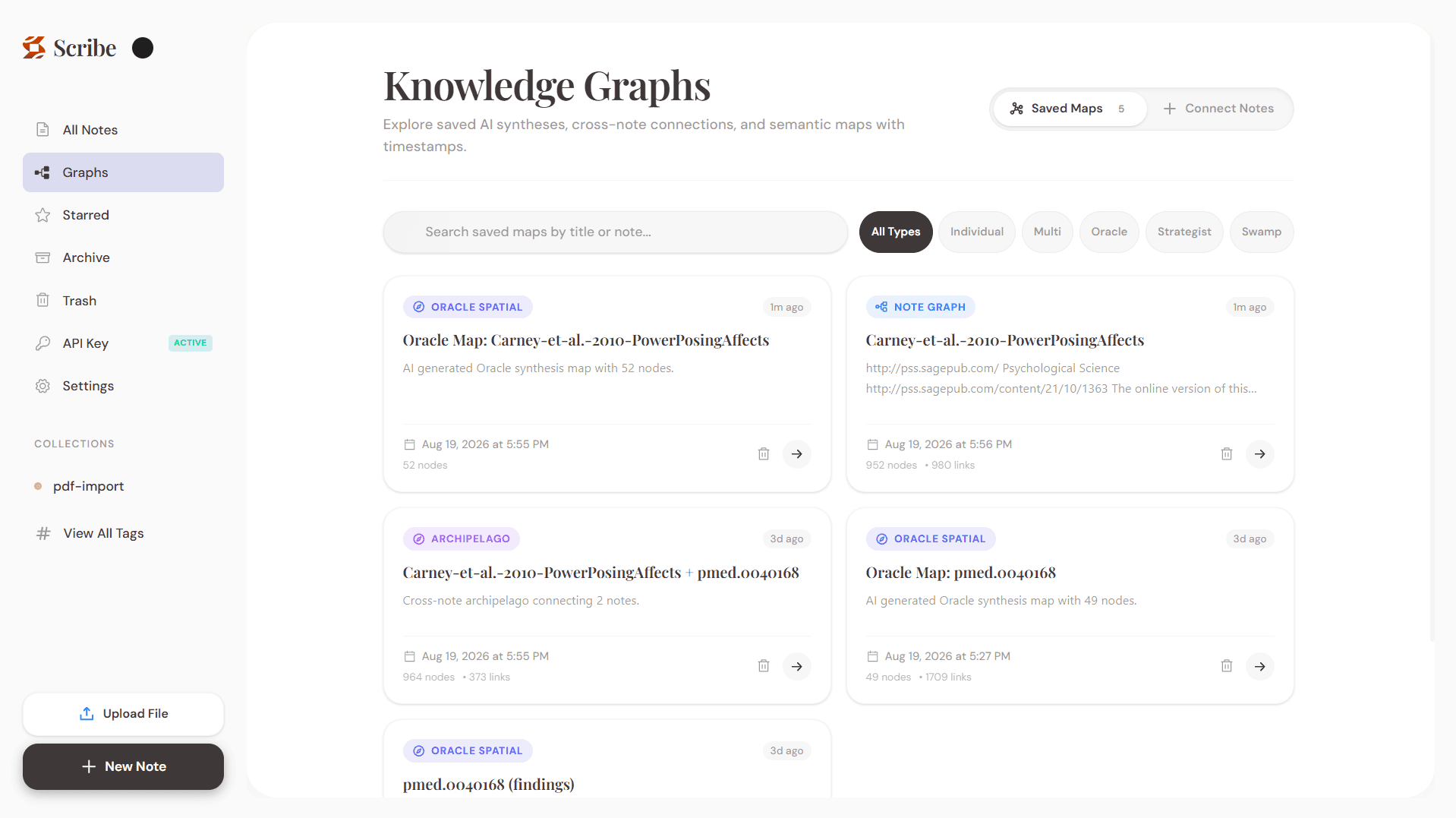 Scribe — Personal Knowledge Graph image 4